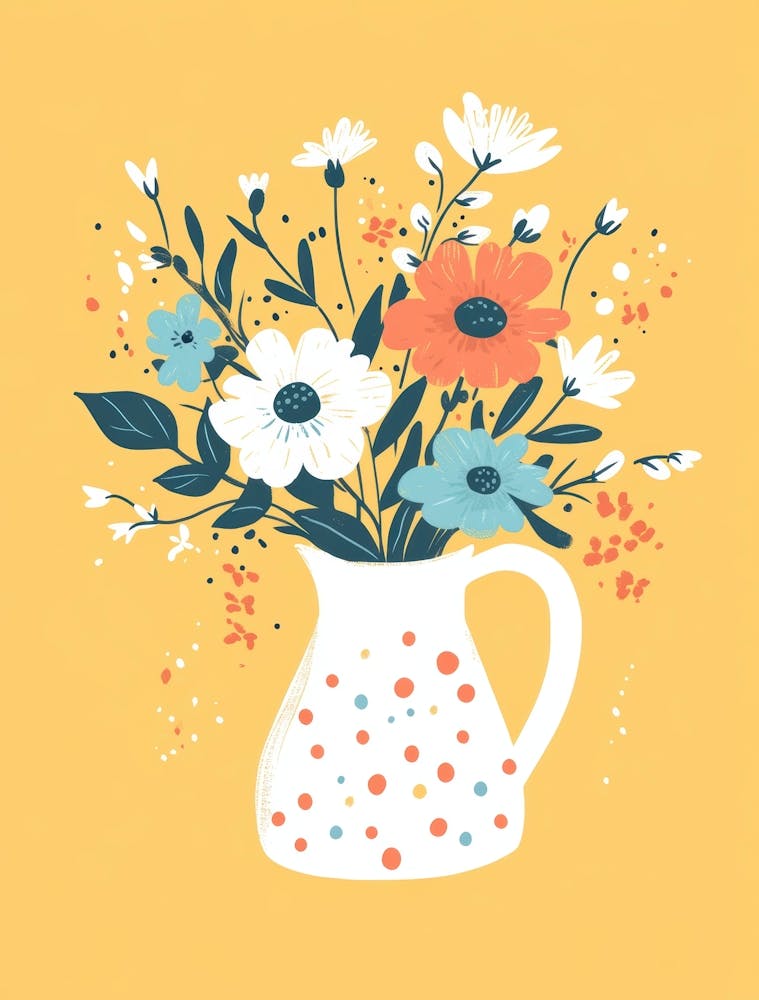 Flowers In A Jug 4