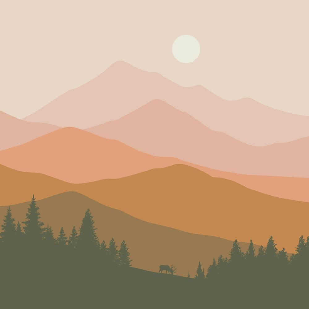 Paysage de montagne 2
