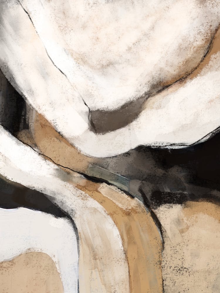 Neutral Abstract Painting 2
