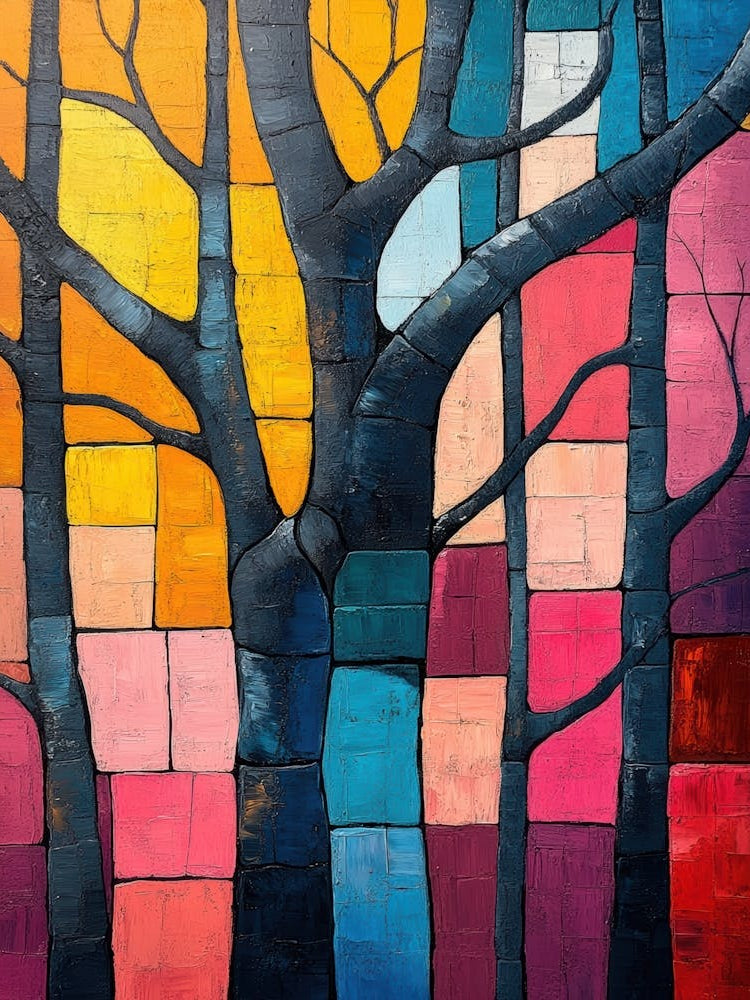 Abstract Tree Painting 3