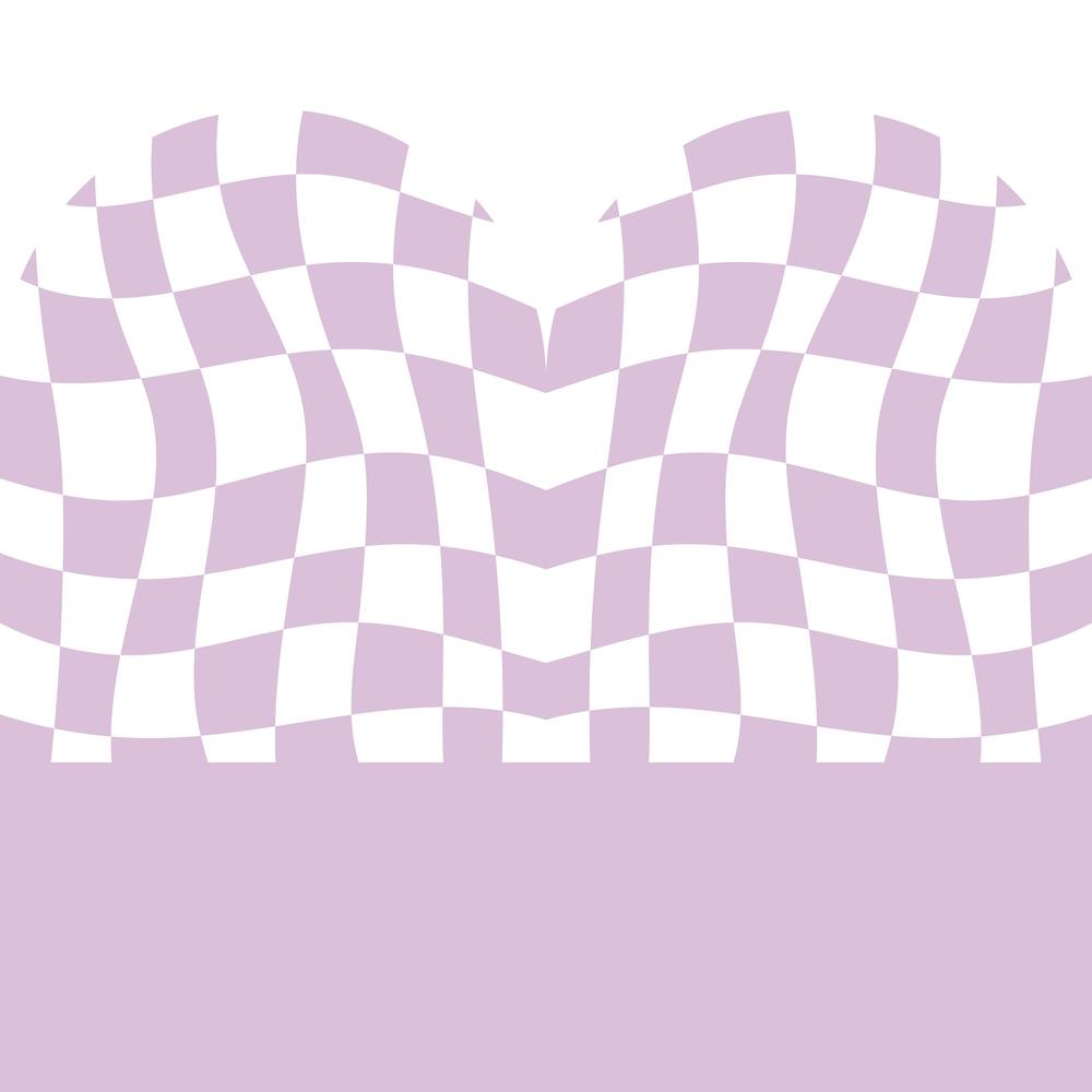Purple Checkered Vintage Pattern