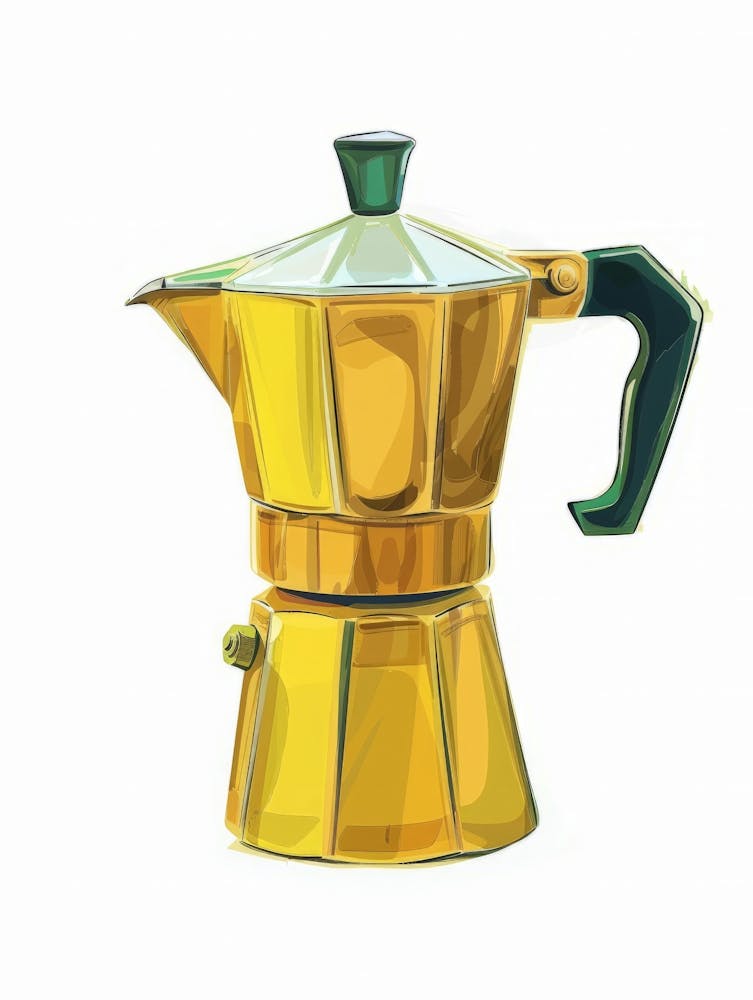 Gold Coffee Maker