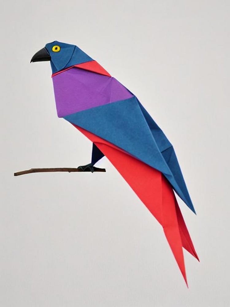 Vulture Origami Bird