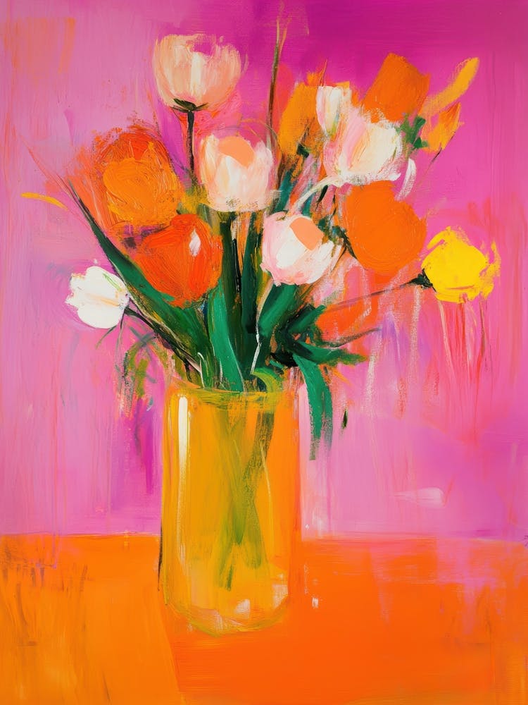 Tulips In A Vase 59