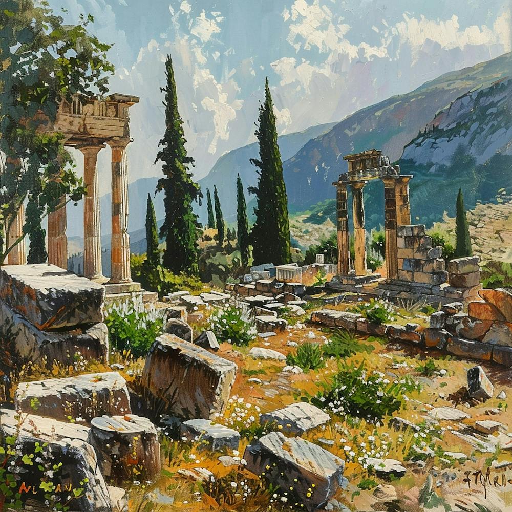 Ruins Of Delphi