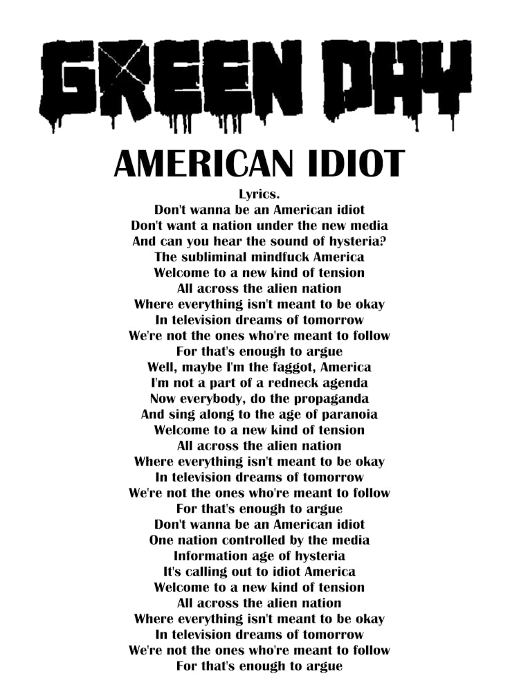 American Idiot 1