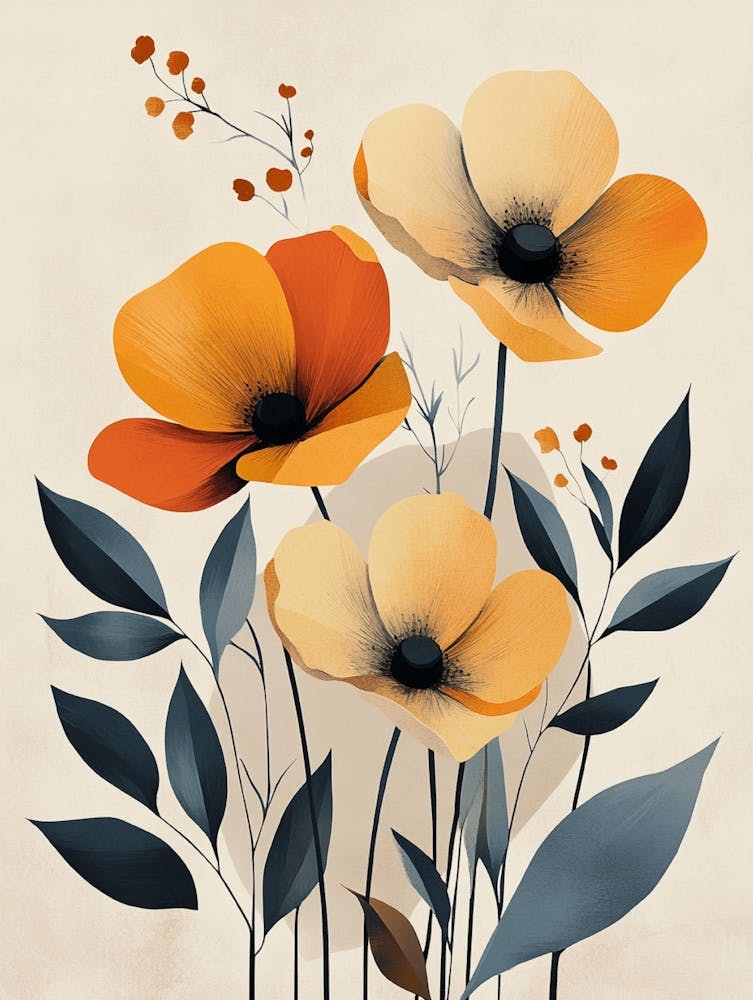 Poppies Canvas Print 11