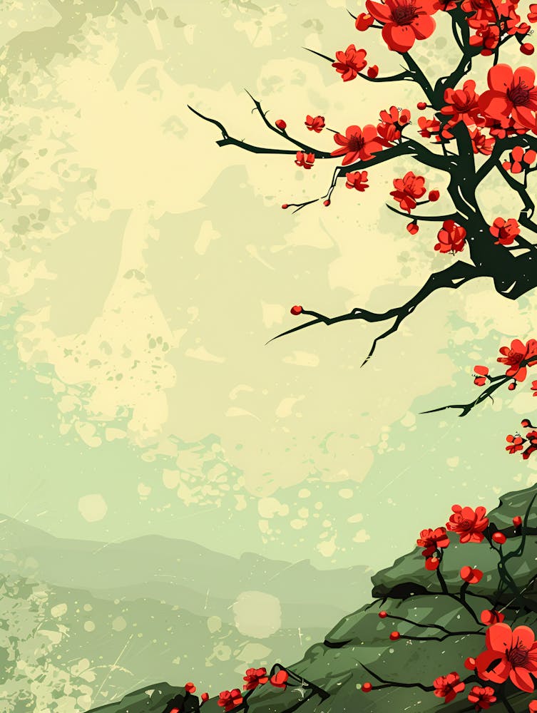Chinese Cherry Blossoms 4