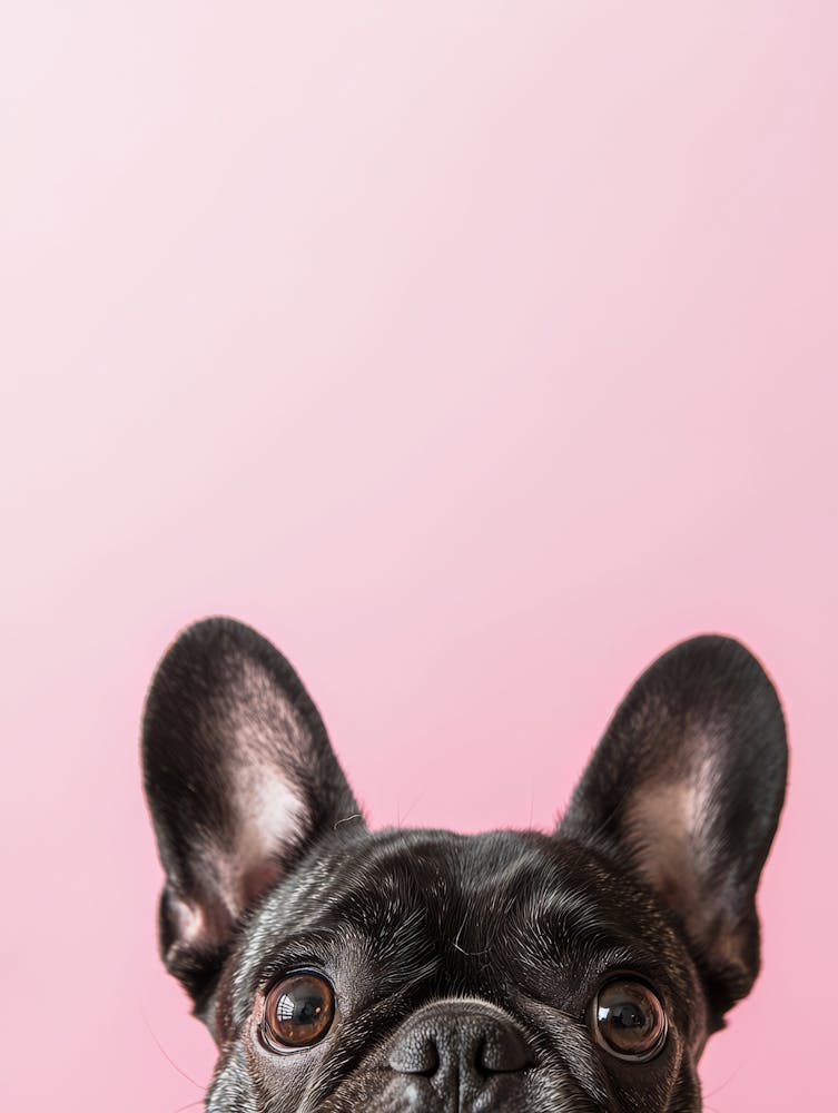 French Bulldog Portrait.Generated AI. 1