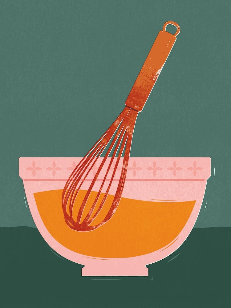 Whisk And Mixing Bowl