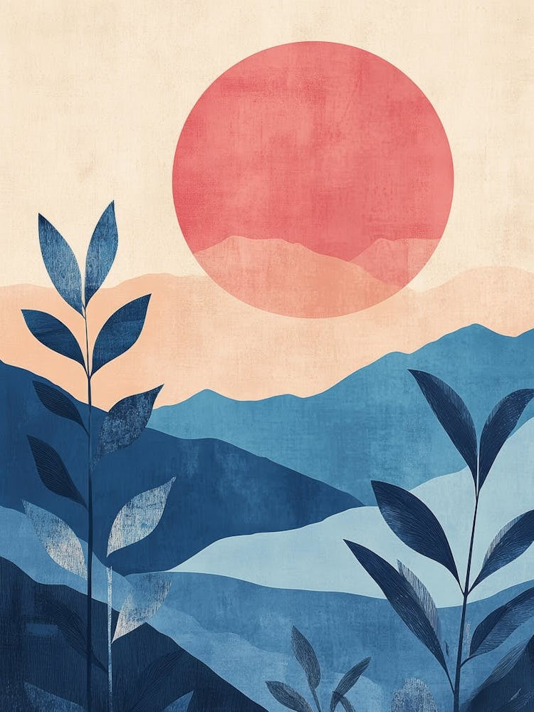 Sunset In The Mountains 101