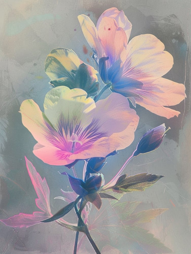 Iridescent Flower Evening Primrose 1