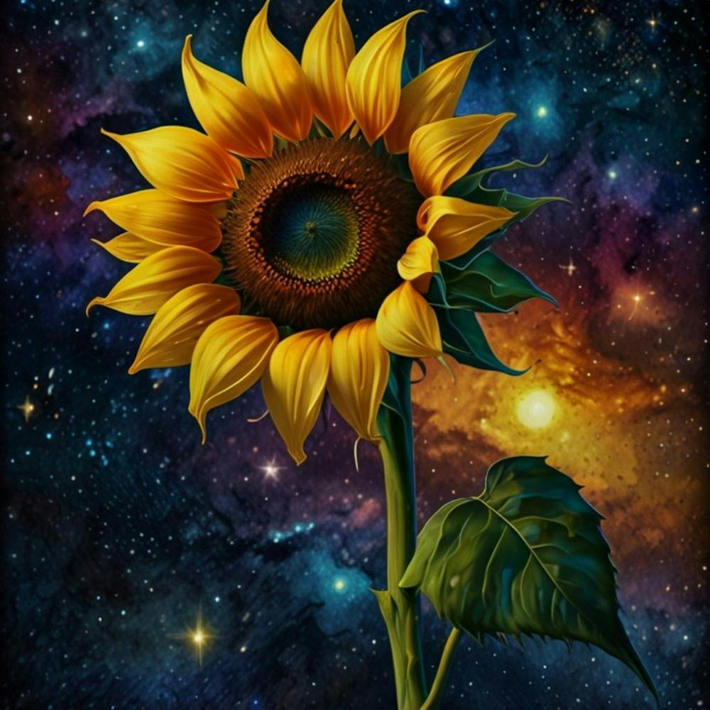 Sunflower In Space