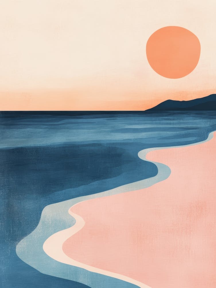 Sunset At The Beach 4