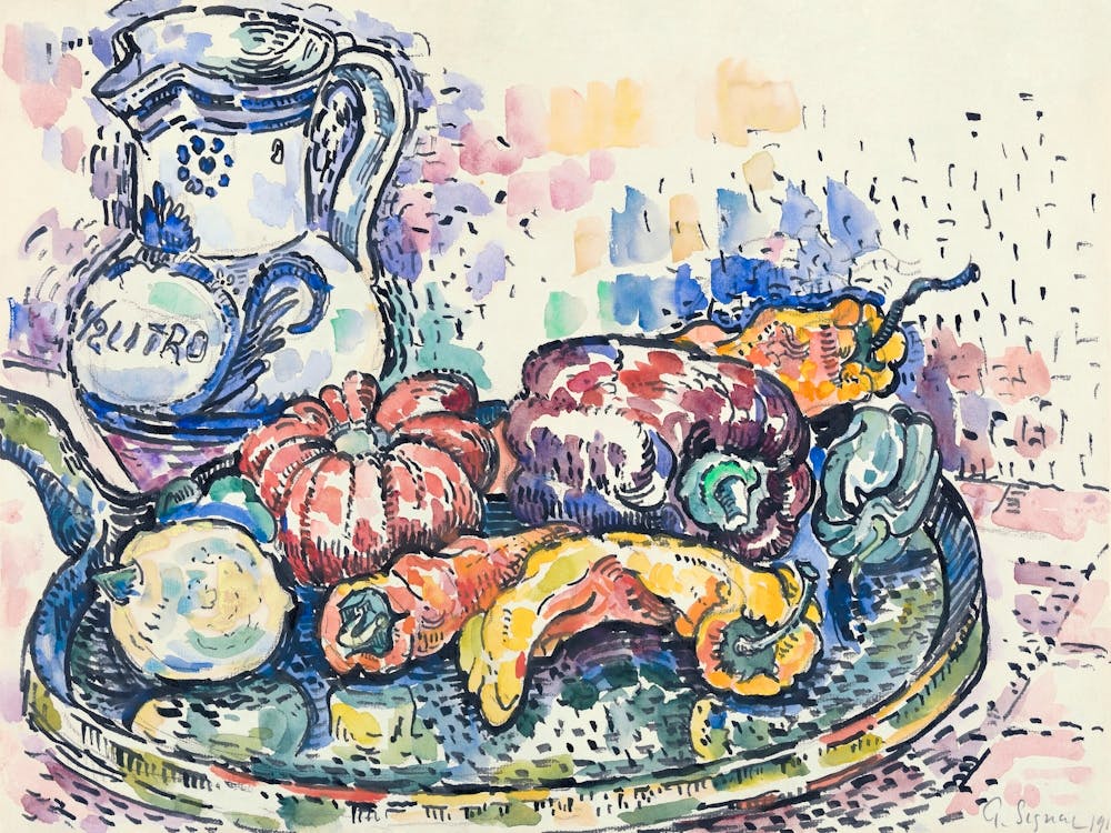 Still Life With Jug (1919), Paul Signac