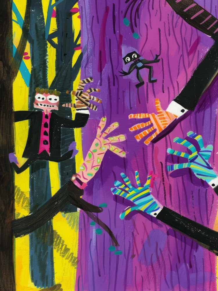 Teddy Bears In The Forest