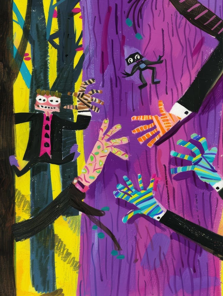 Teddy Bears In The Forest