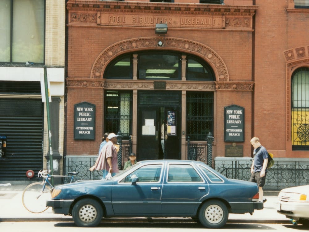 Ottendorfer, Exterior, Entrance, 1995