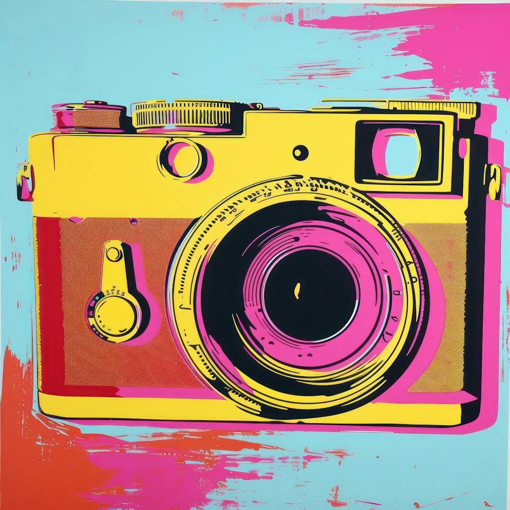 Retro Camera Pop Art 4