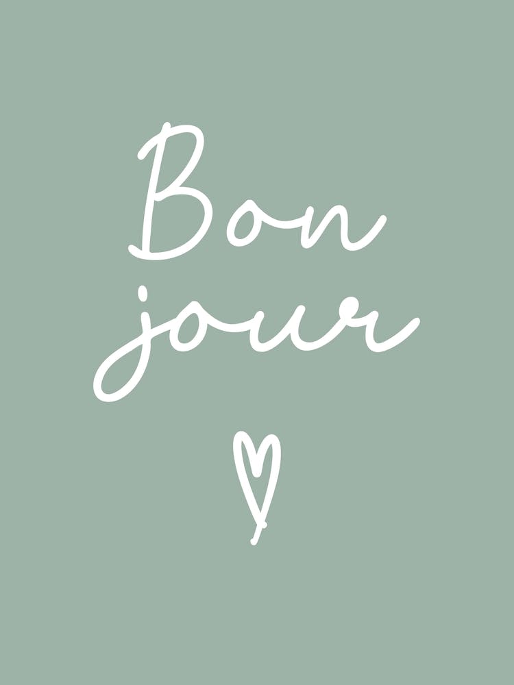 Bonjour Sage Green