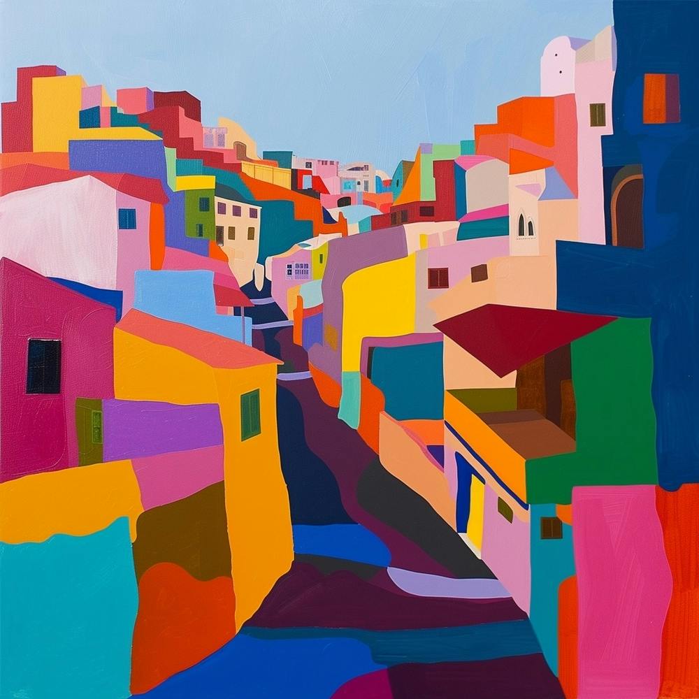 Abstract Travel Collection Lima Peru 2