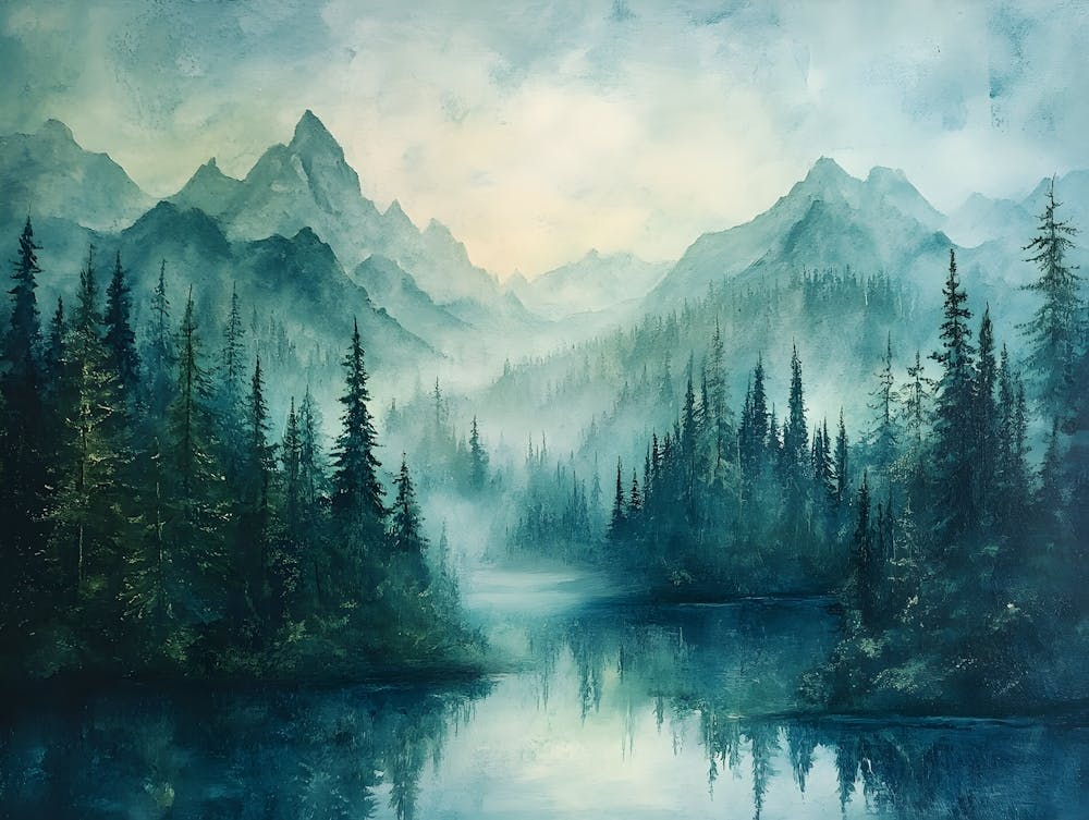 Glorious Mountains Green And Blue 4