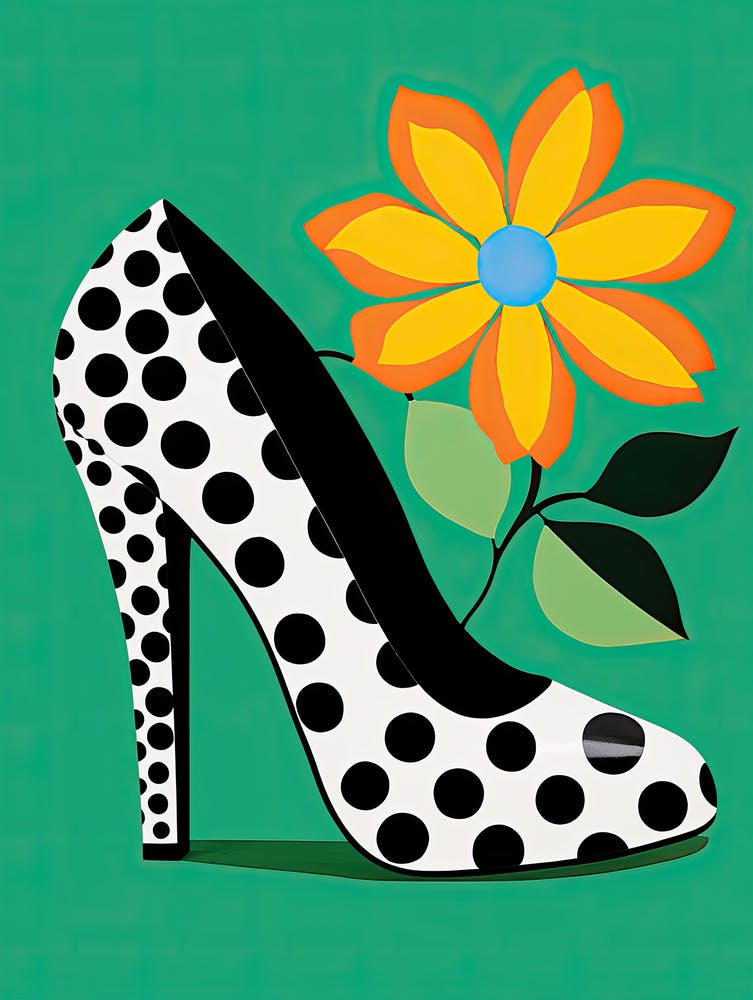 A Woman's Palette: Painting with Flowers and Shoes