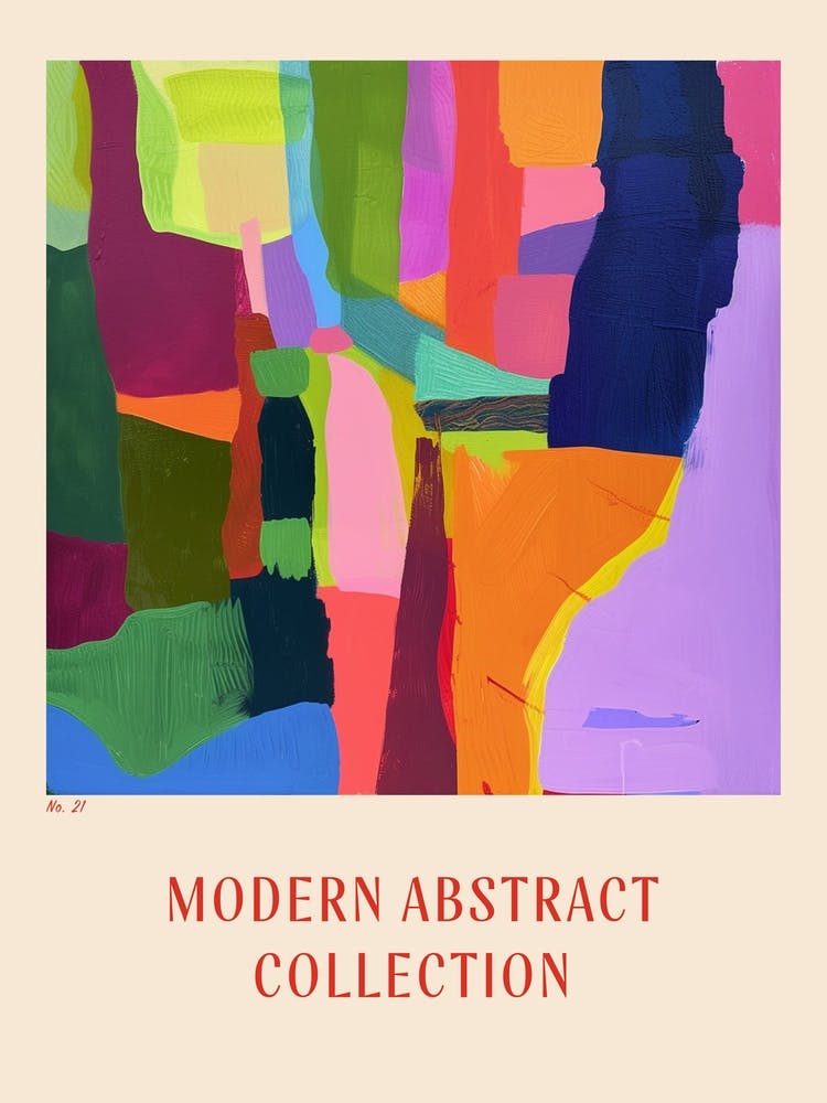 Modern Abstract Collection Poster 21