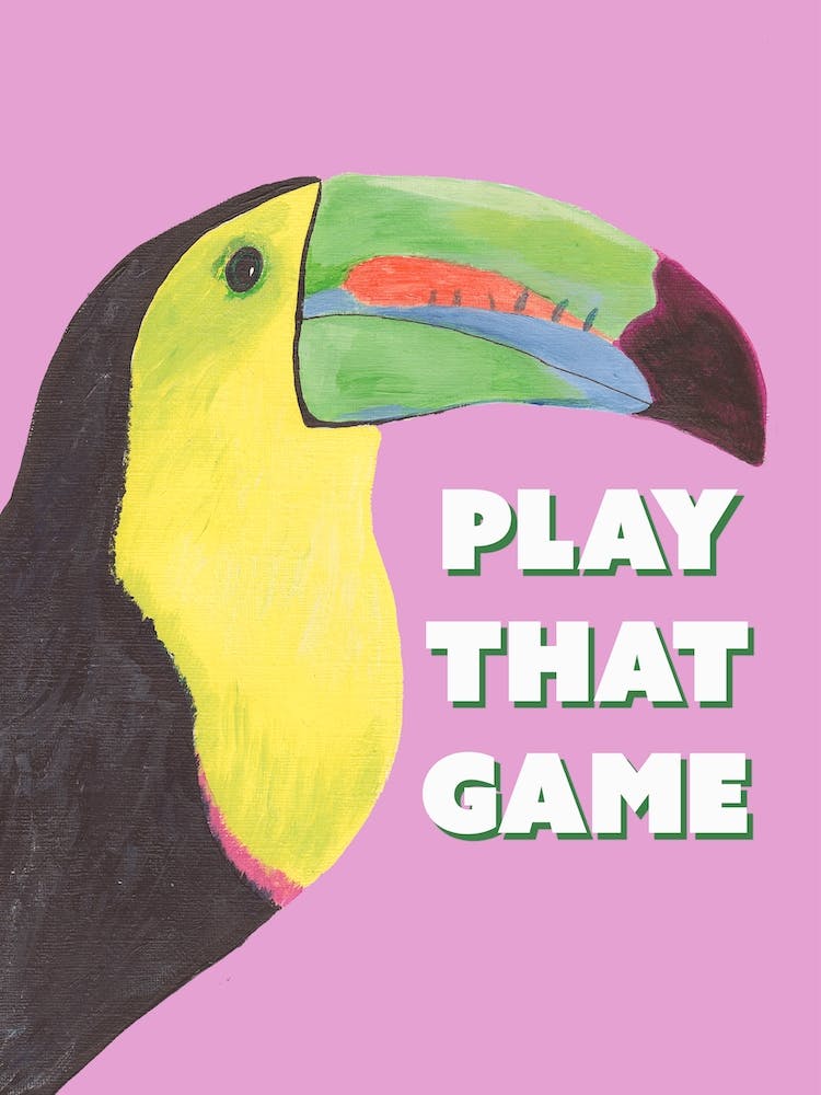 Toucan Play That Game In Pink
