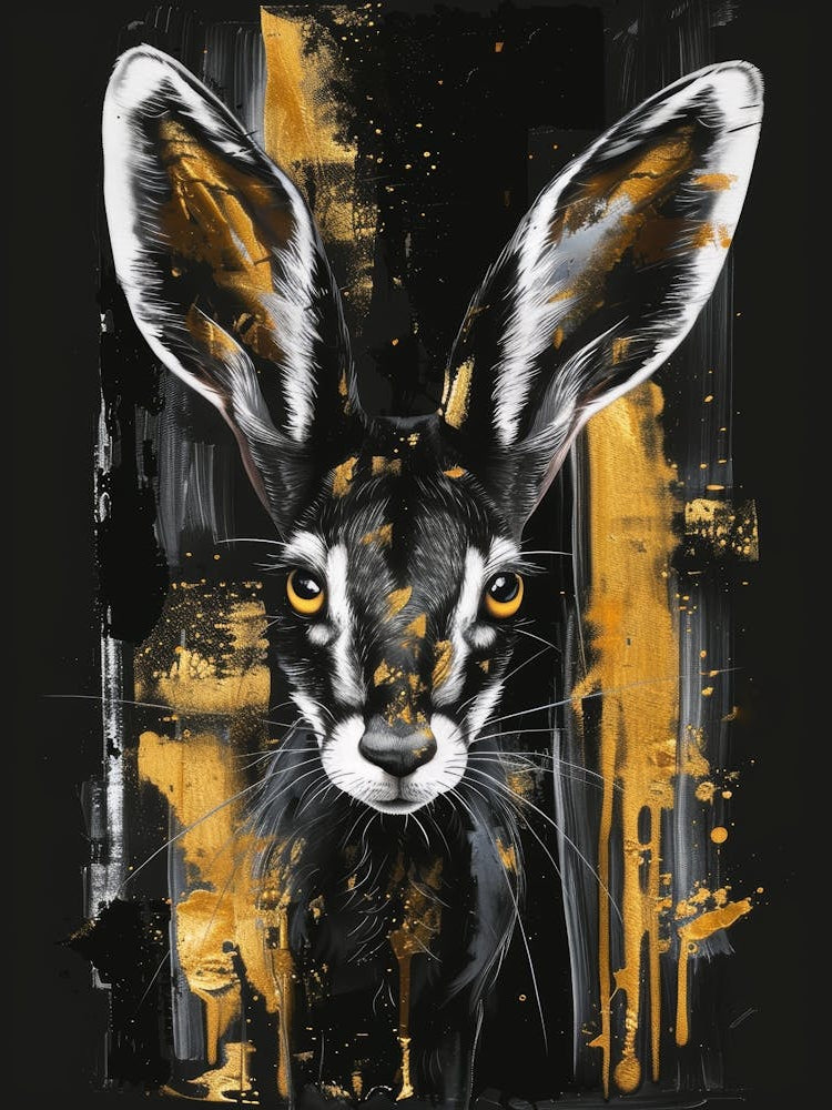 Hare Canvas Print