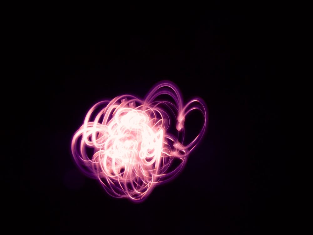 Flower Light Abstract Light Painting