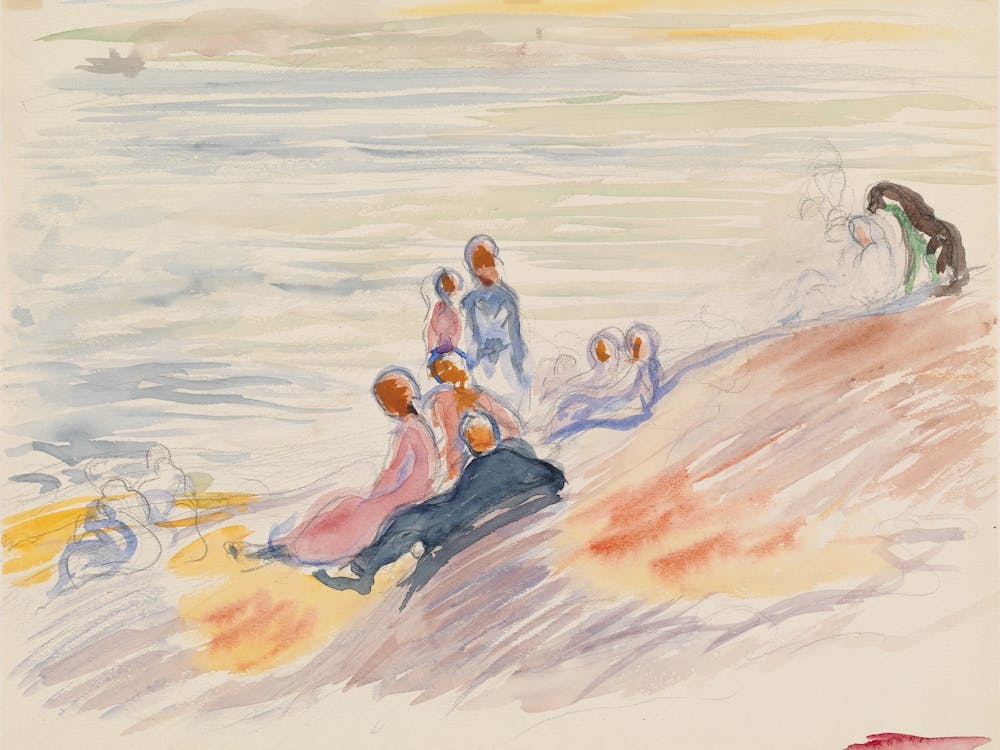 Shore Landscape, 1910 By Magnus Enckell1