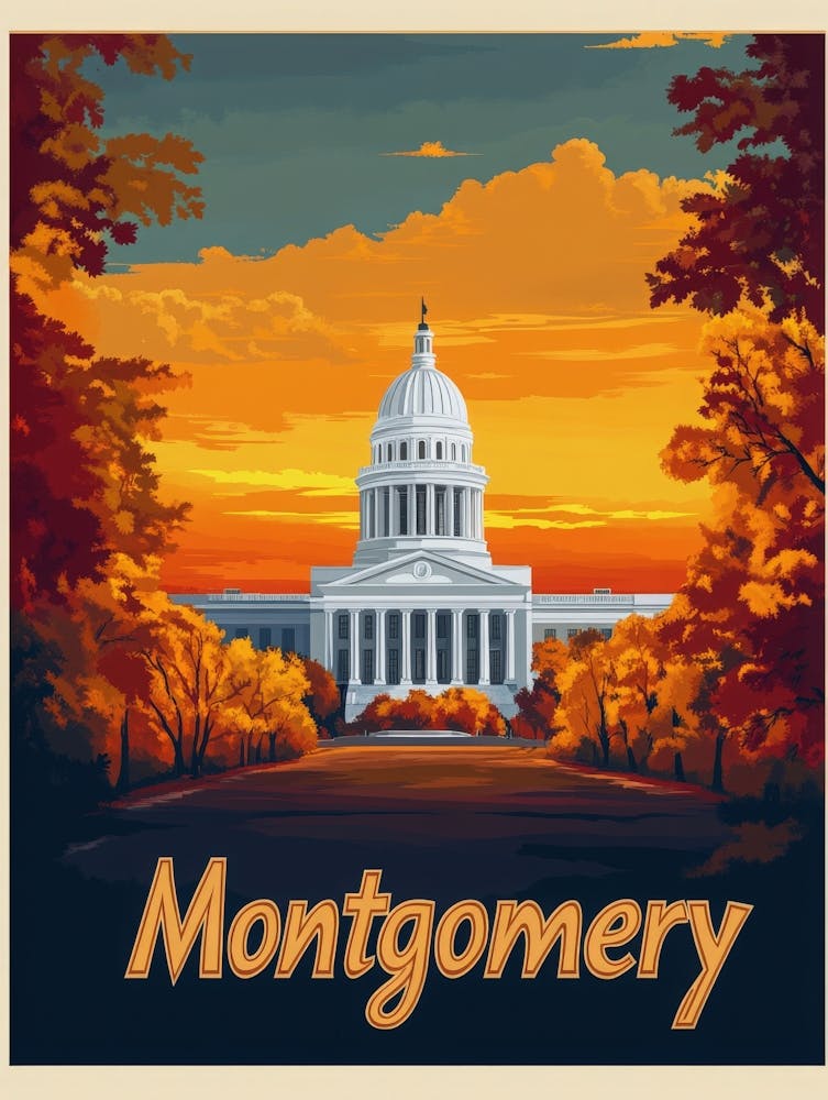 Aihrgdesign A Vintage Travel Poster Of Montgomery Featuring T 4b7e9fd3 22d8 4241 A645 361dd5c85a0c 3