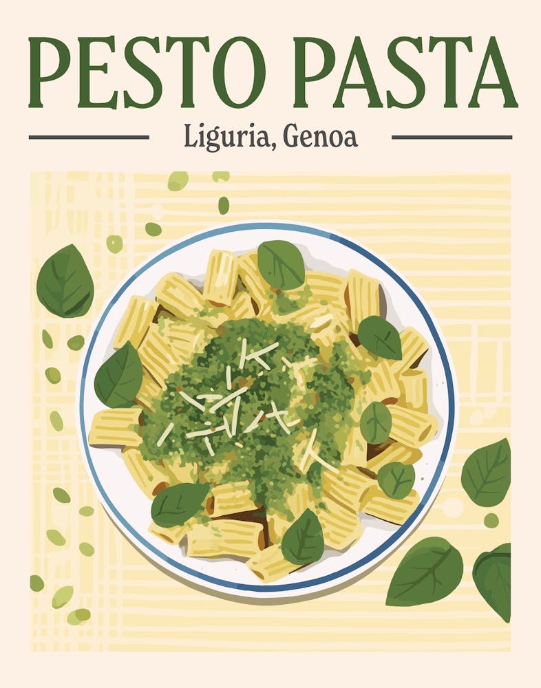 Pesto Pasta Green