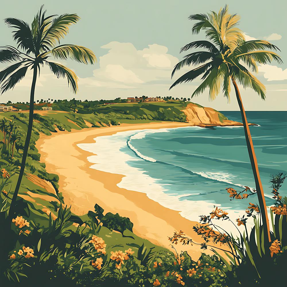 Plage de Californie