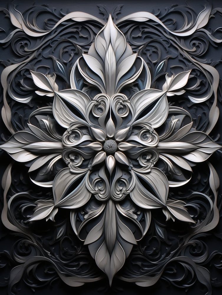 Symmetrical Mandalas Geometric Illustration 30