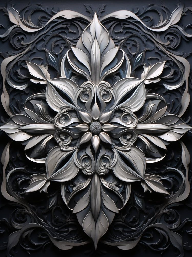 Symmetrical Mandalas Geometric Illustration 30