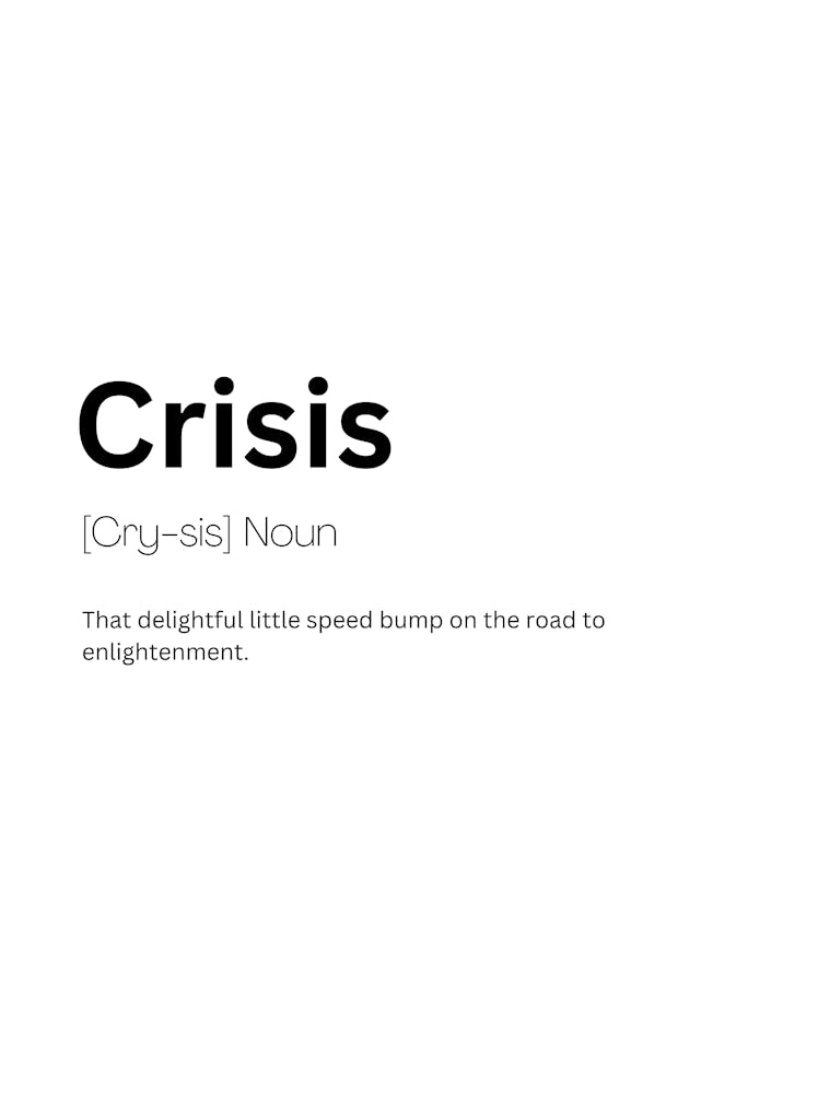 Crisis Definition Meaning 1