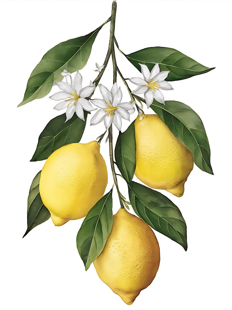 Lemons On A Branch