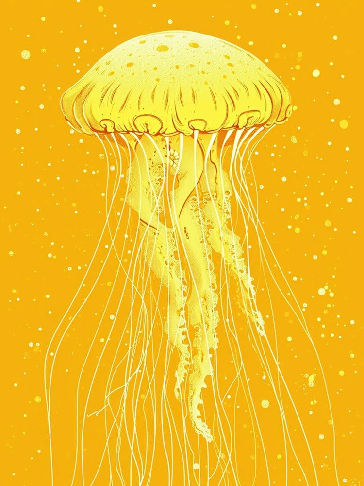 Yellow Jellyfish 2