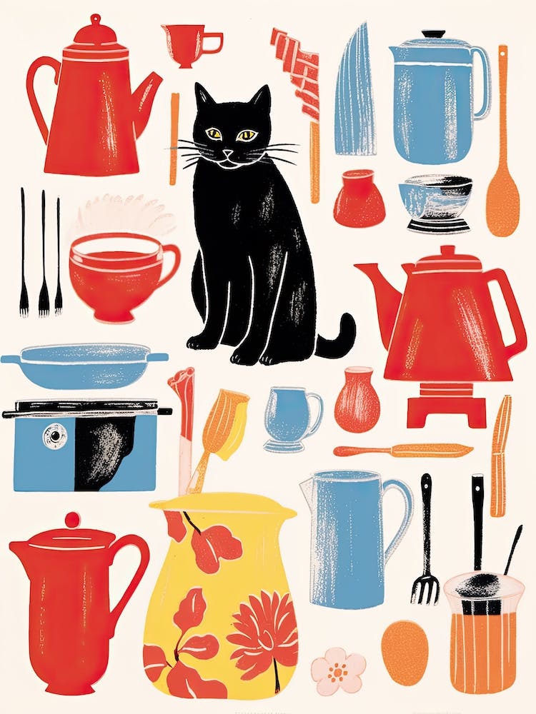 Cats And Kitchen Lovers 10