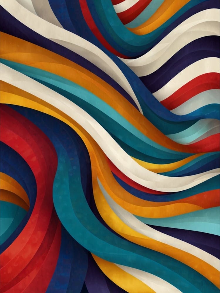 Abstract Wavy Lines 1