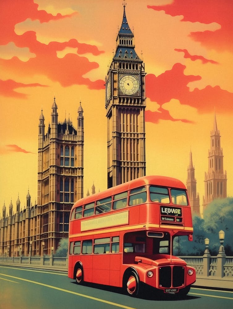 London Affiche de Voyage