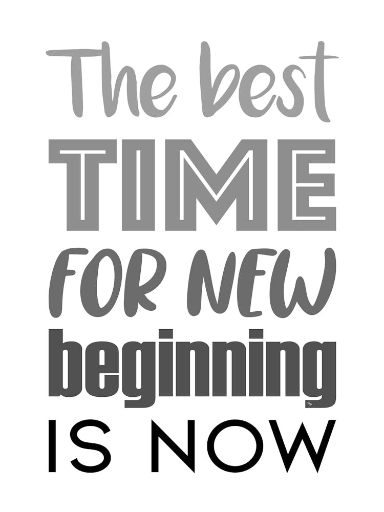Best Time For New Beginnings Is Now