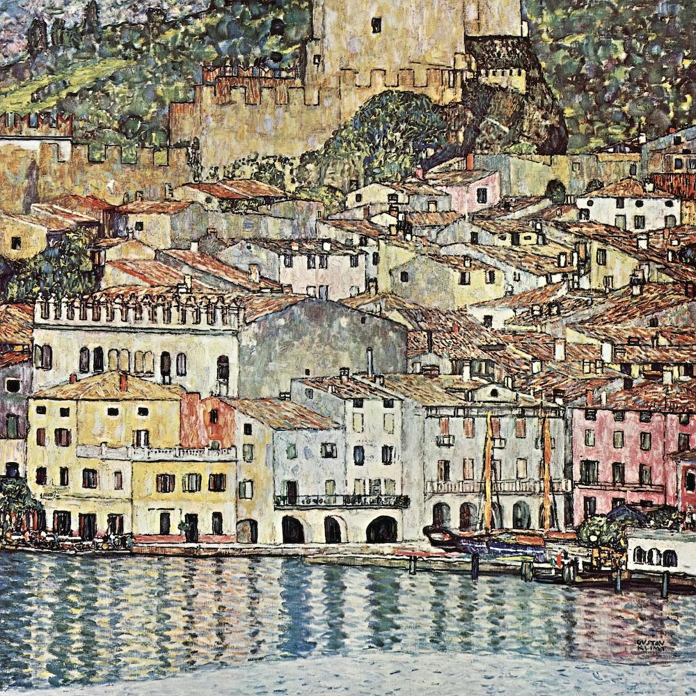Malcesine Am Gardasee (1913), Gustav Klimt