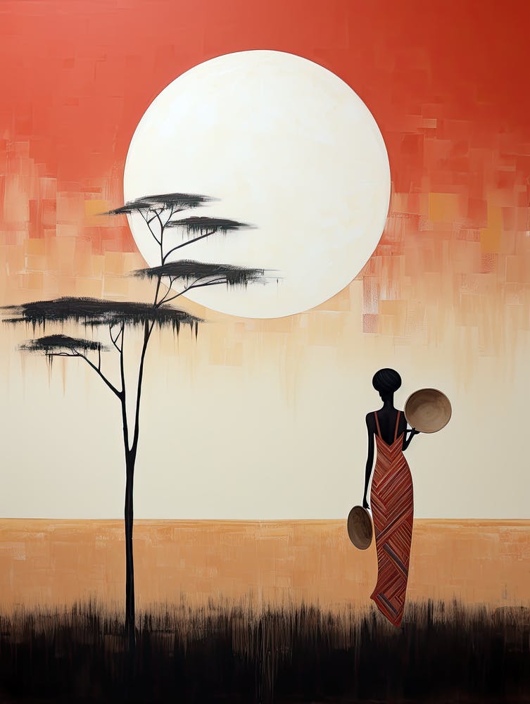 African Woman 4 | Boho Style