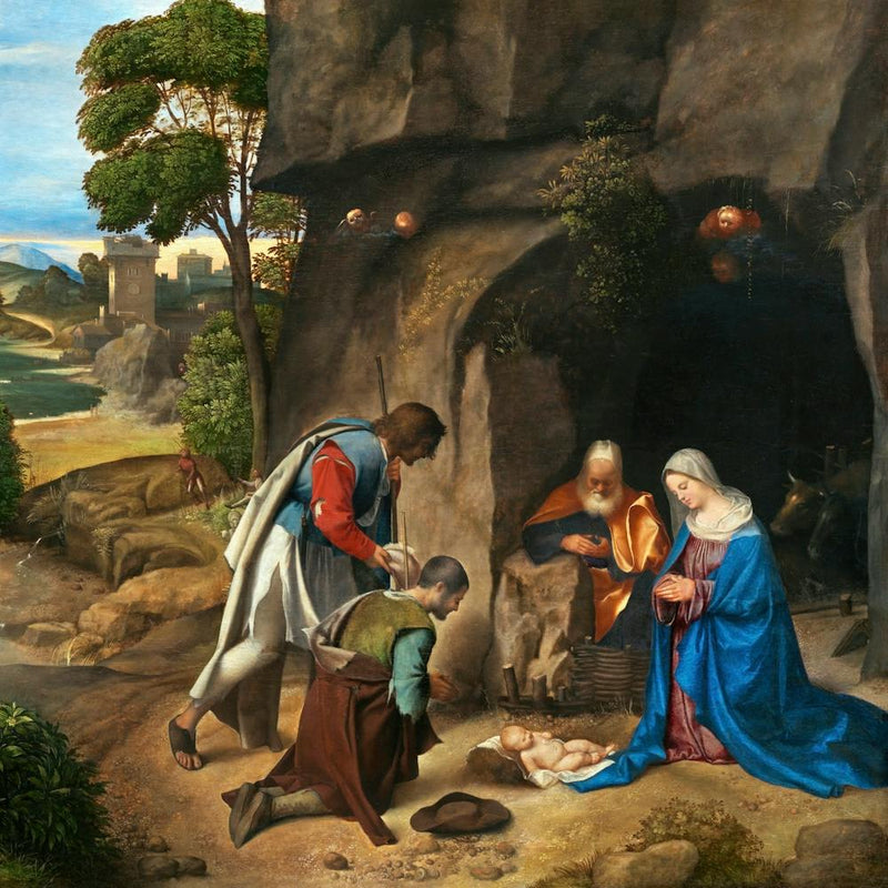 Giorgione The Adoration Of The Shepherds