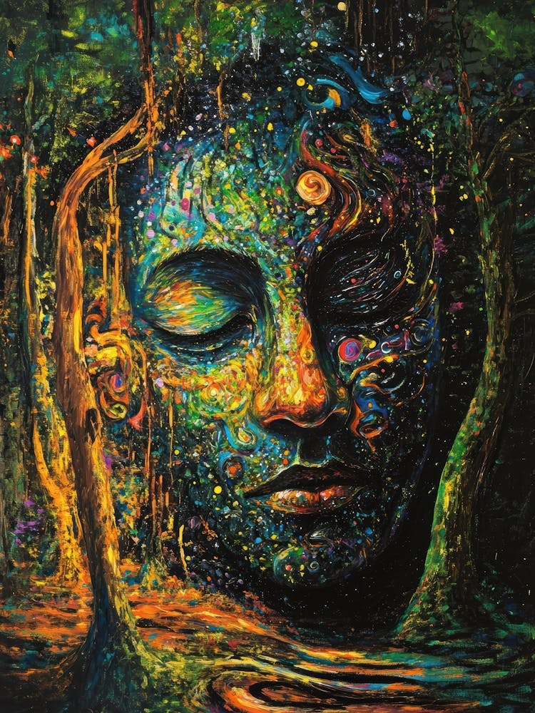 Buddha In The Forest