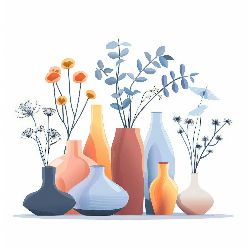 Vases With Flowers 5