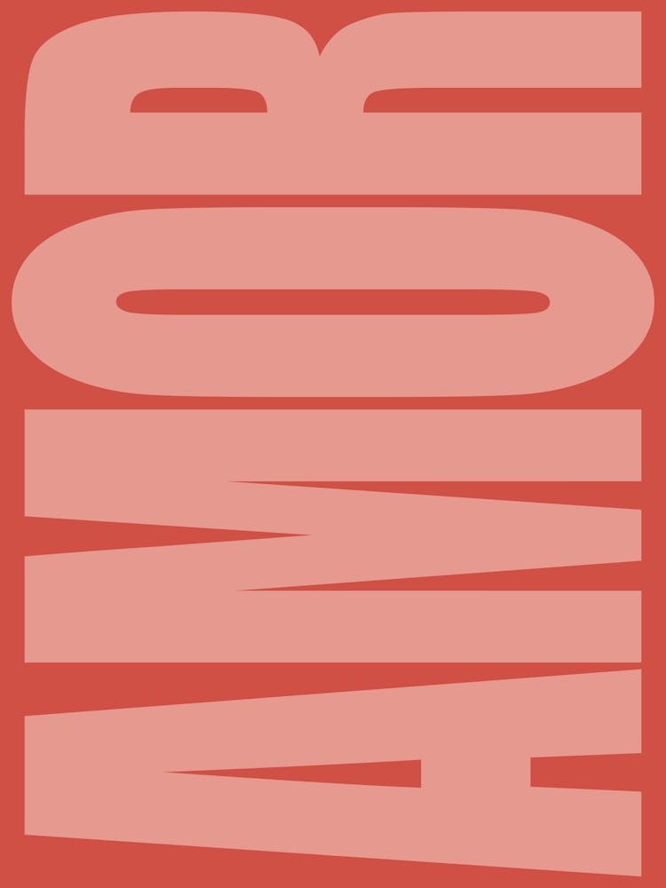 Amor - Pink & Red